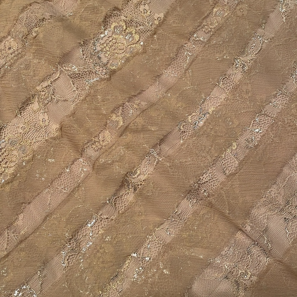 NWT BCBGMaxazria Medium Strapless Dress‎ Champagne - Picture 11 of 15